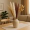 105PCS Natural Boho Wedding Flowers with Bunny Tails & Reed Grass(Natural,white,brown,beige)